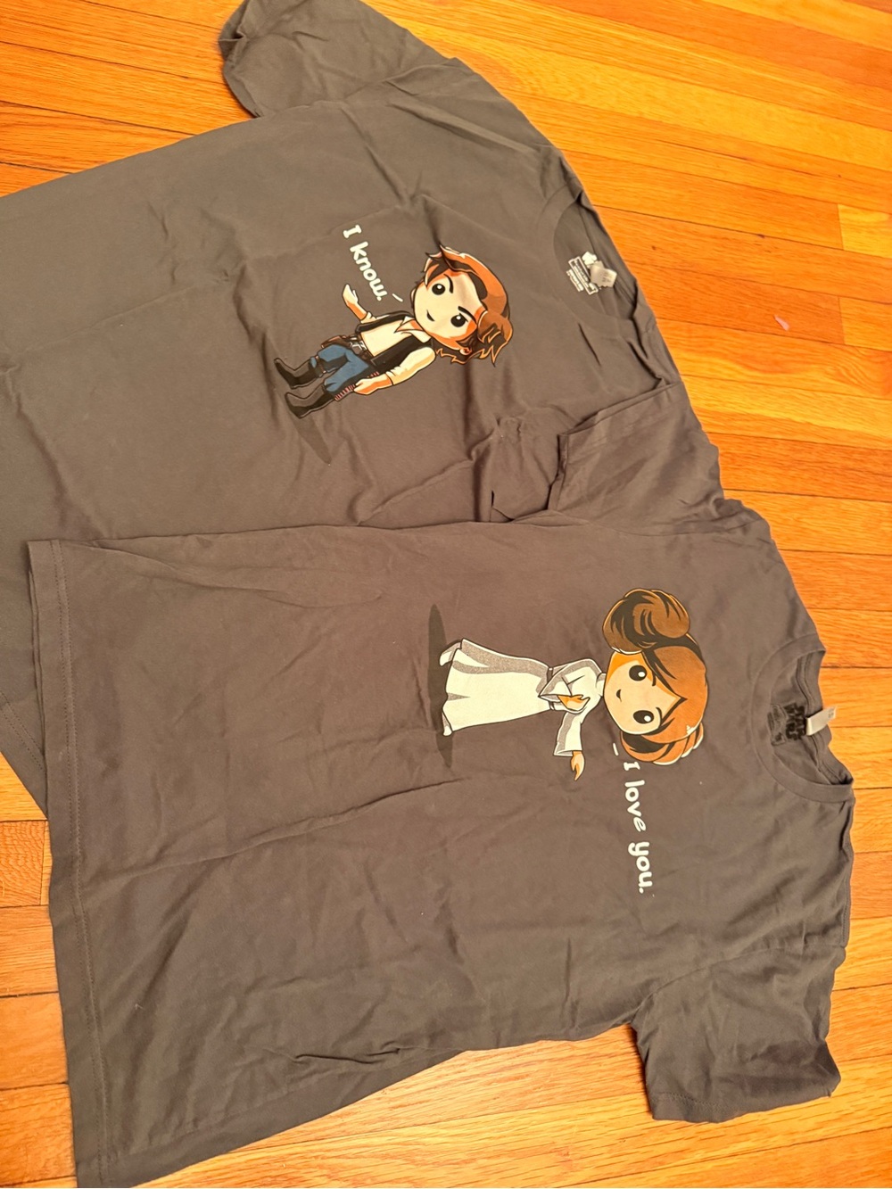Star Wars adult couples shirts (S and L)